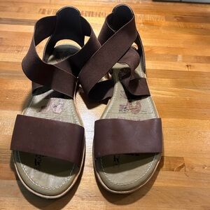 Sorel Brown Sandals for Women